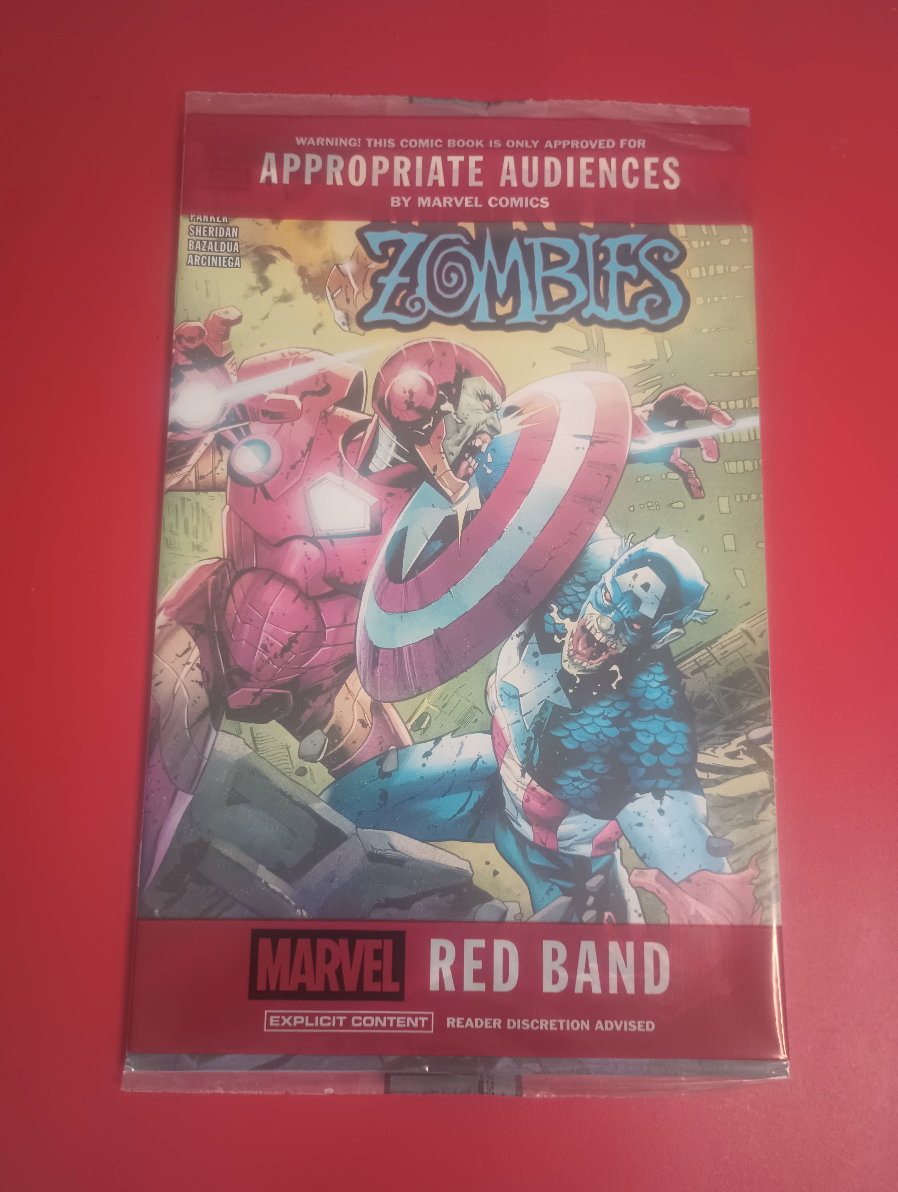 Marvel Zombies #4 Sealed Red Band edition