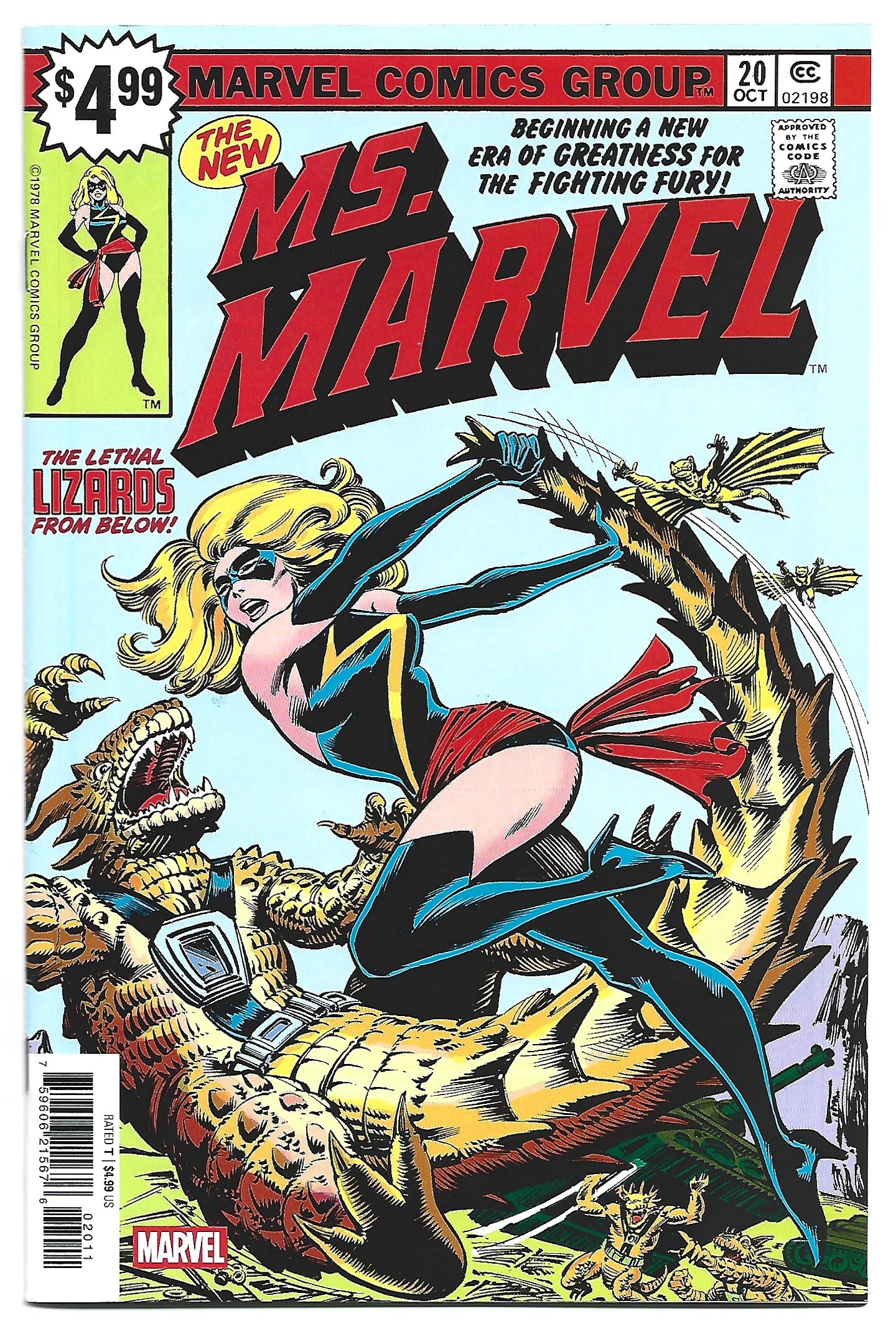 Ms. Marvel #20 facimile edition