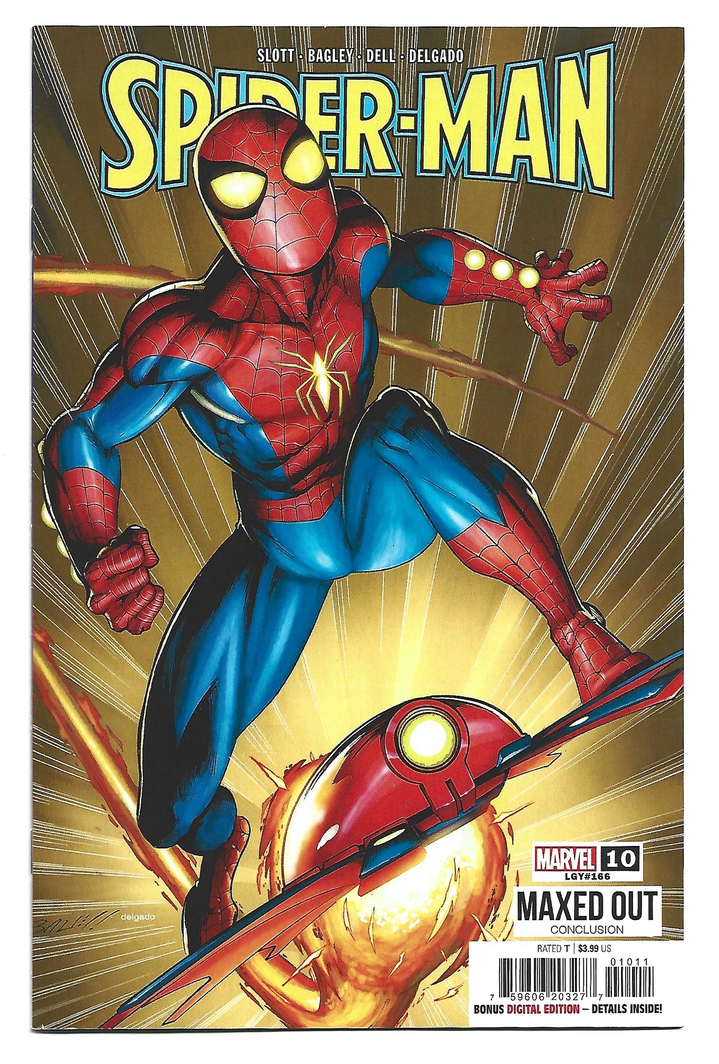 Spider-Man #10 Mark Bagley Cover