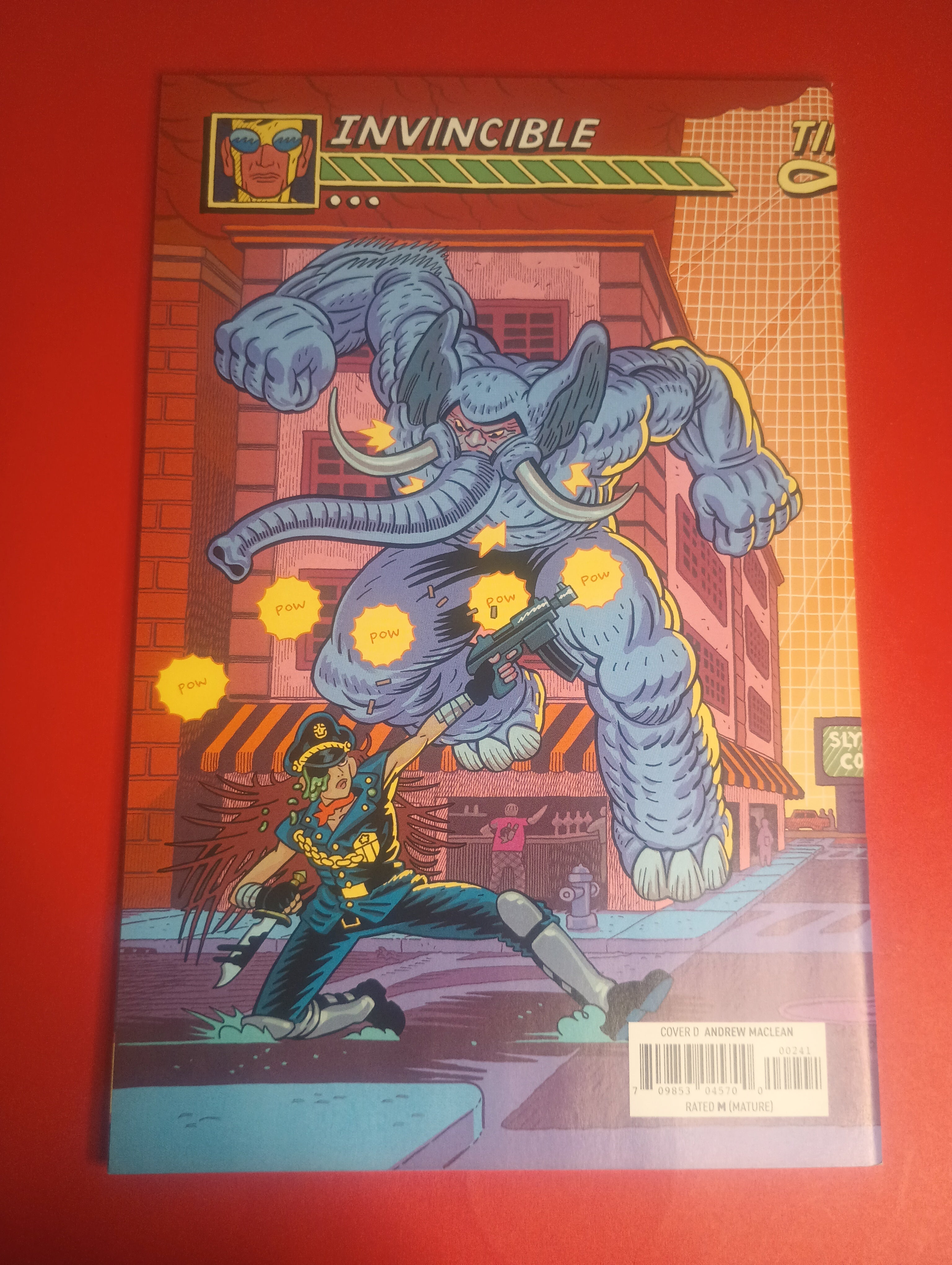 Death Fight Forever #2 Invincible Month Variant