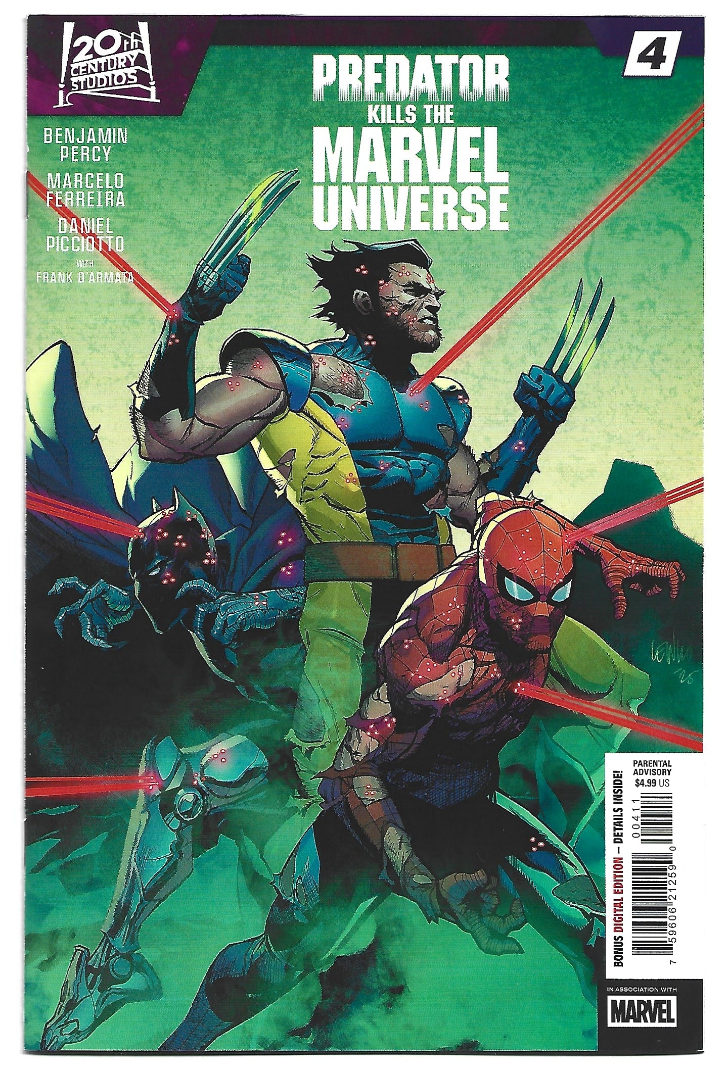 Predator Kills the Marvel Universe #4