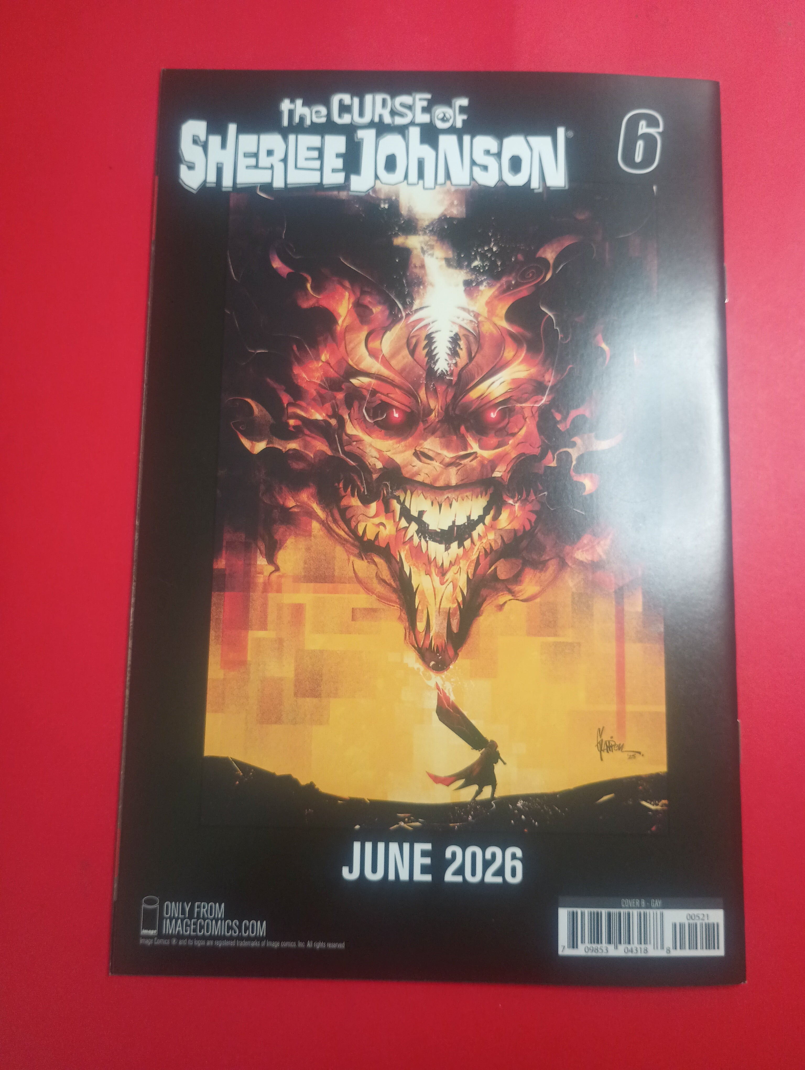 The Curse of Sherlee Johnson #5 Cover B