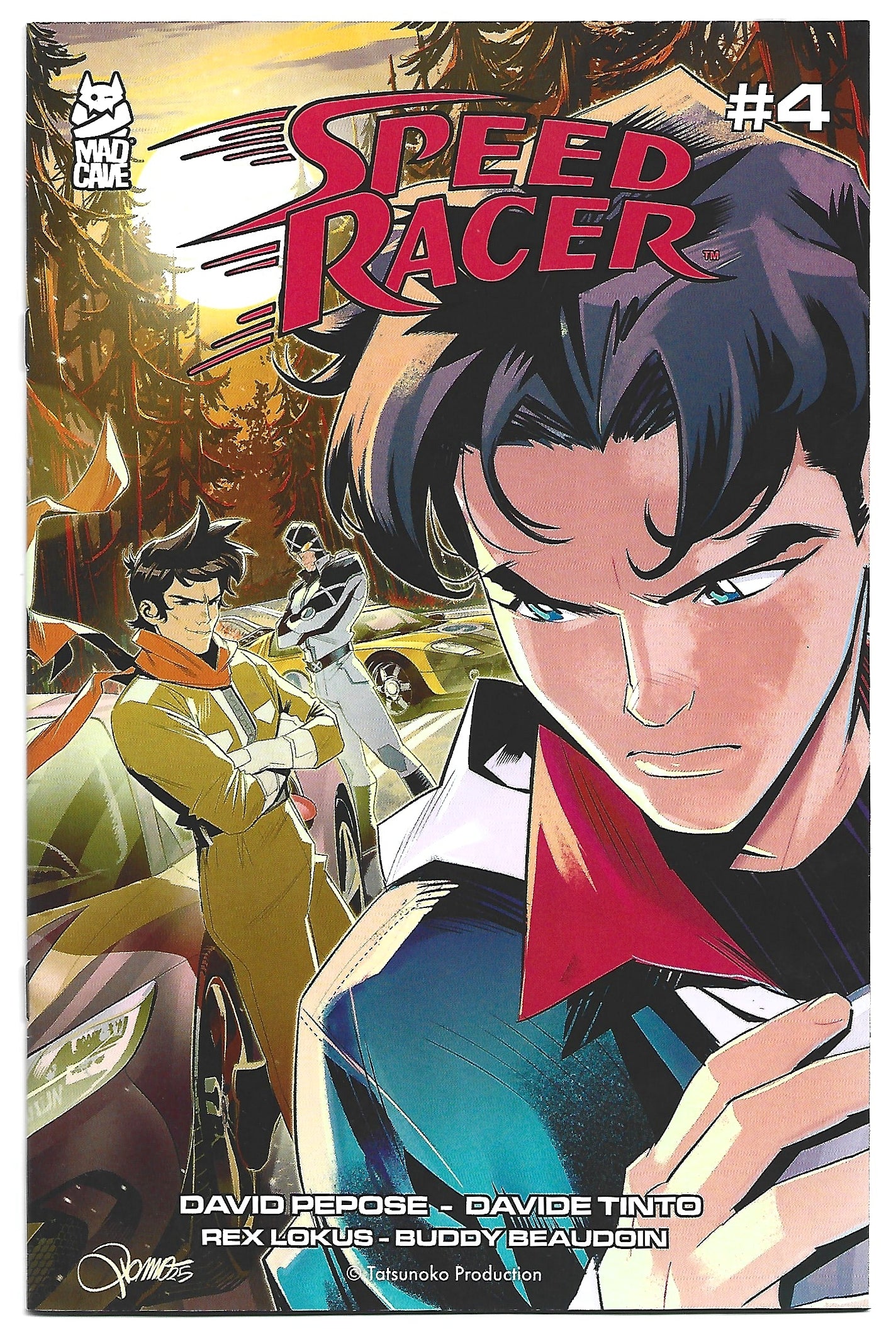 Speed Racer #4 Alessio Zonno Cover