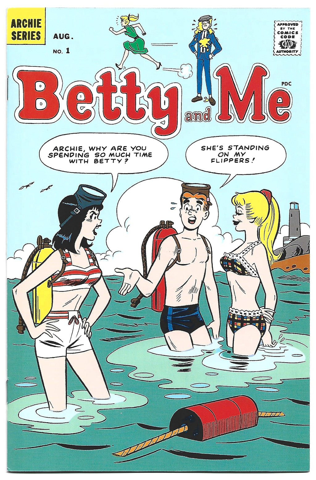 Betty and Me #1 facimile edition