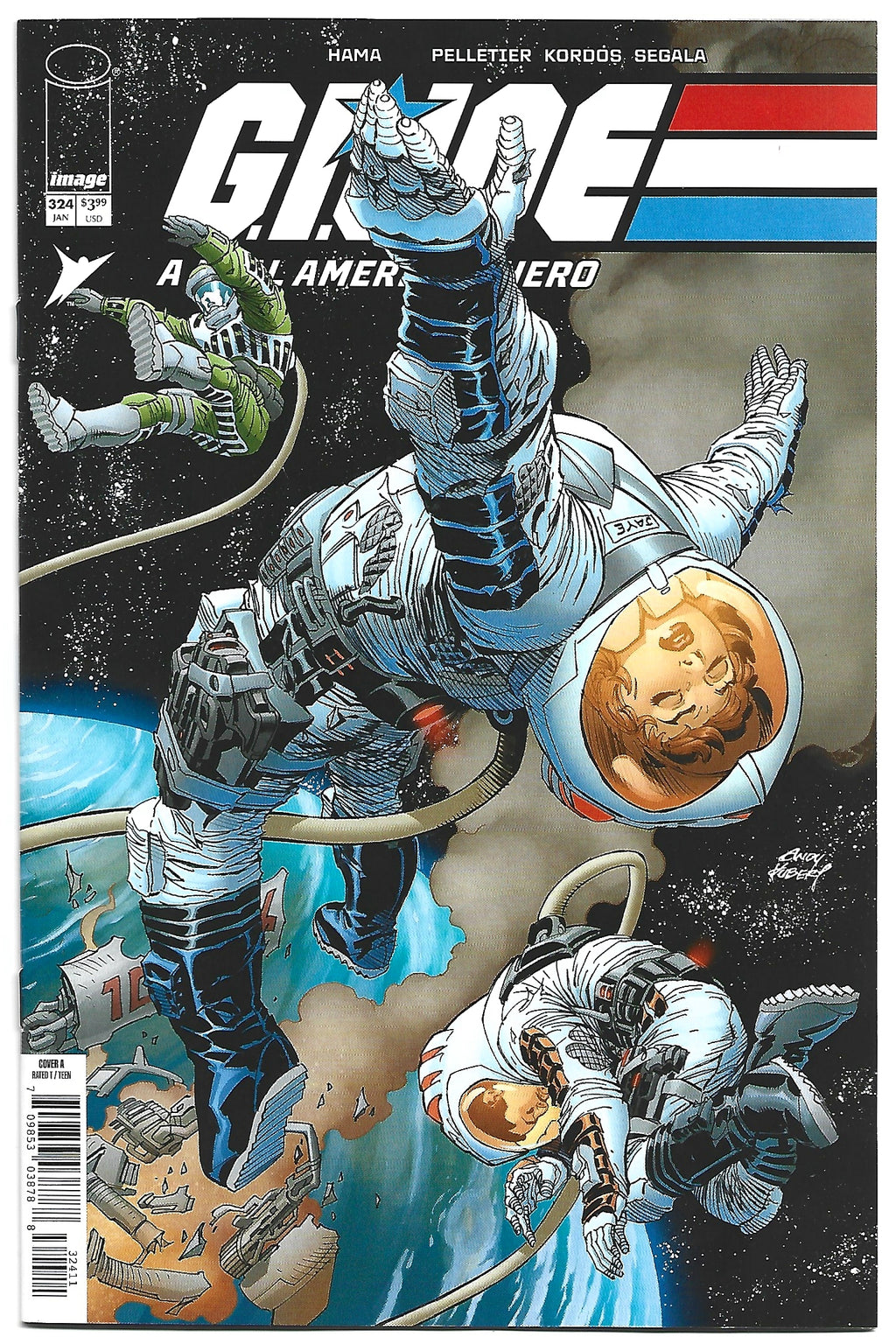 G.I.JOE #324 Andy Kubert Cover