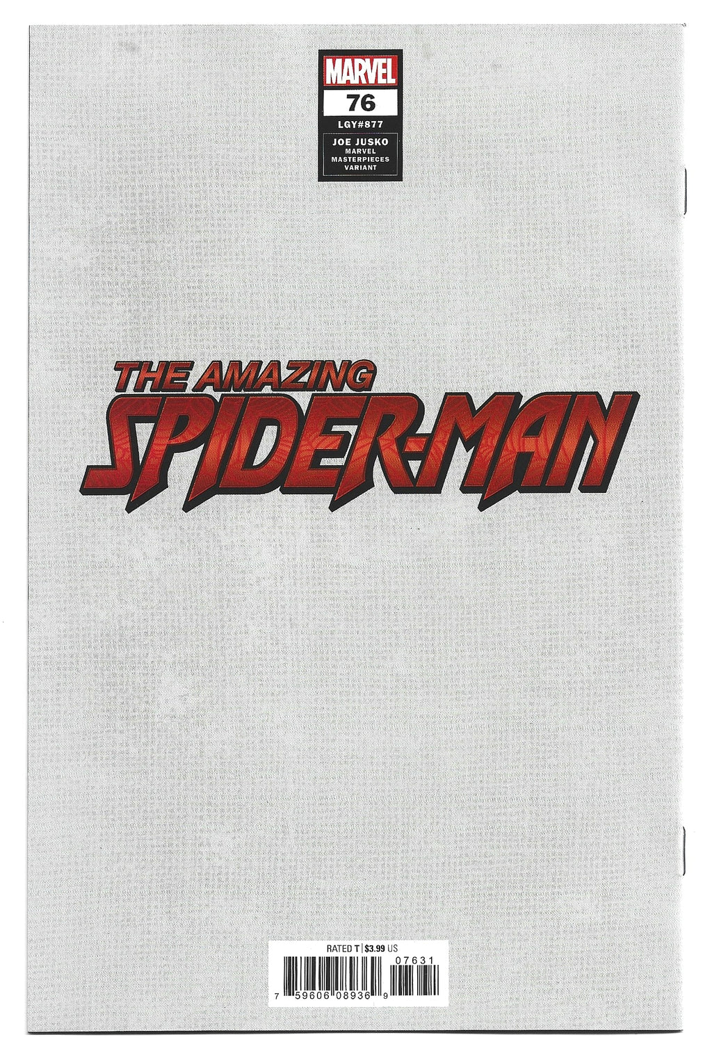 The Amazing Spider-Man #76 Joe Jusko Marvel Masterpieces Variant