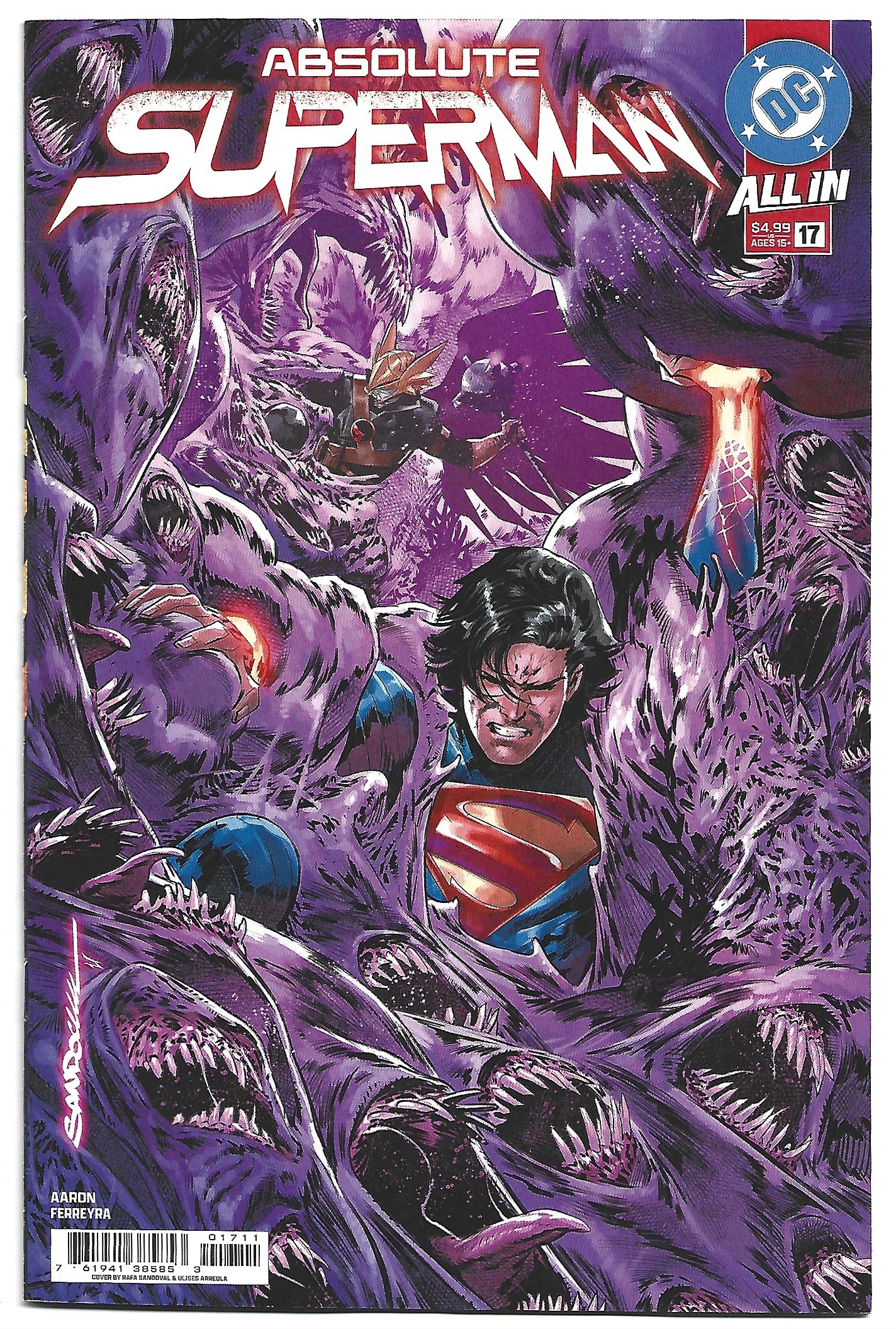 Absolute Superman #17 Rafa Sandoval cover