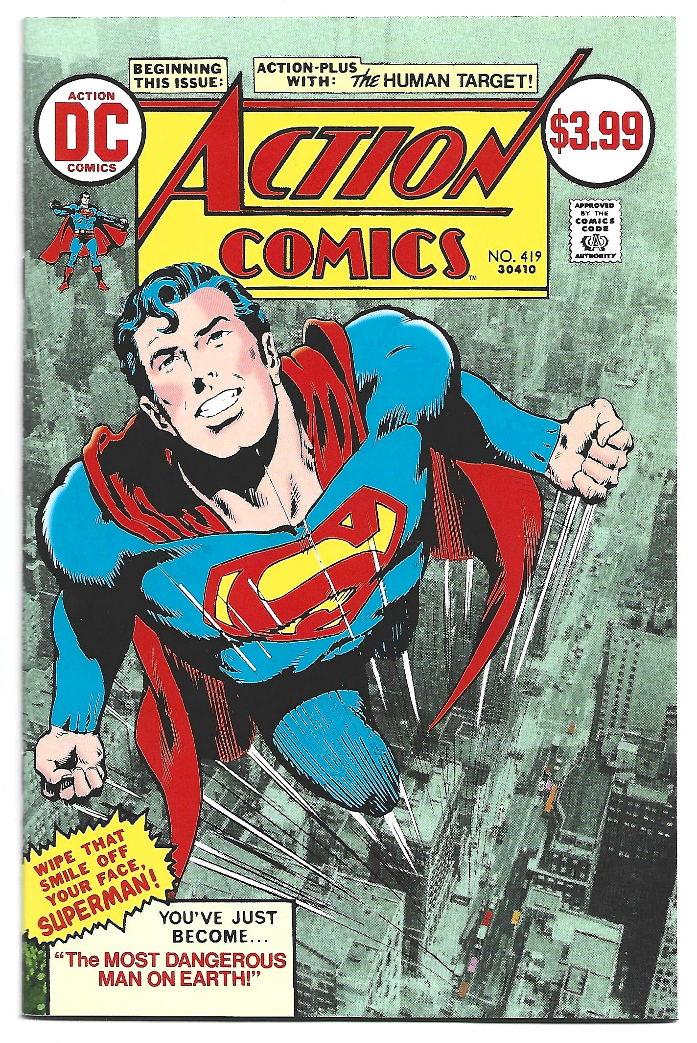 Action Comics #419 facsimile edition Neil Adams cover