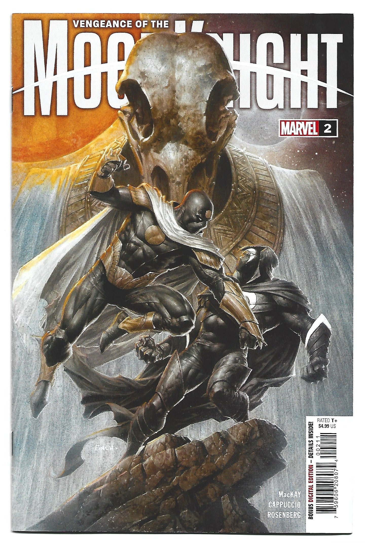 Vengance of Moonknight #2 Finch Cover