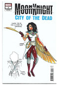 Moonknight #2 City of the Dead design sketch variant