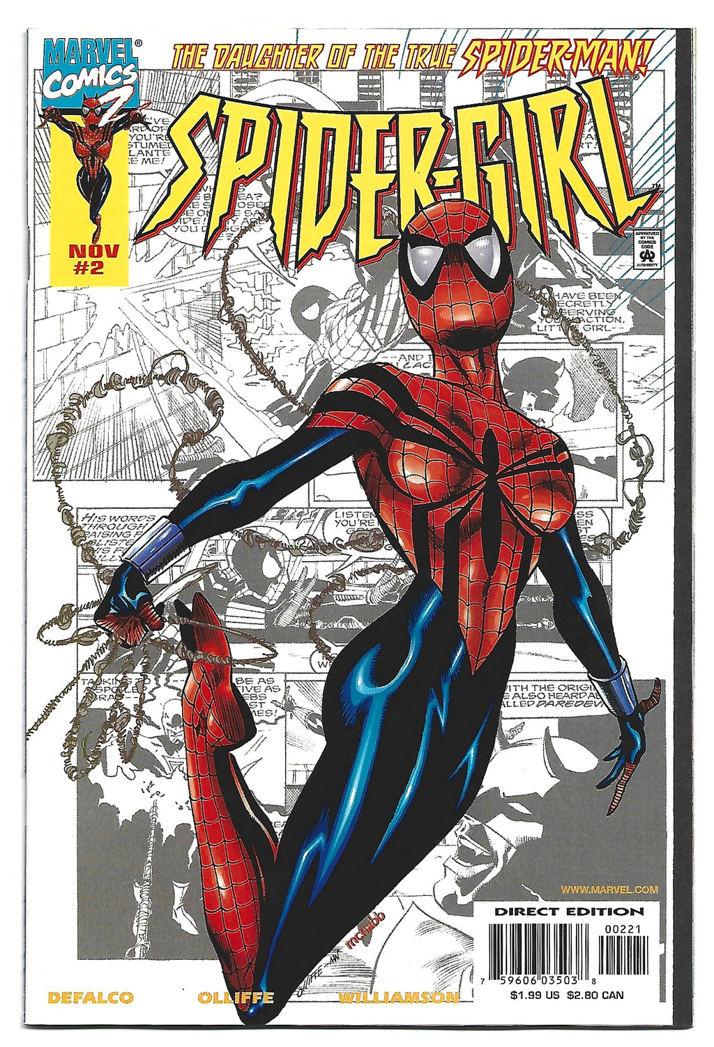 Spider-Girl #2 Variant Edition