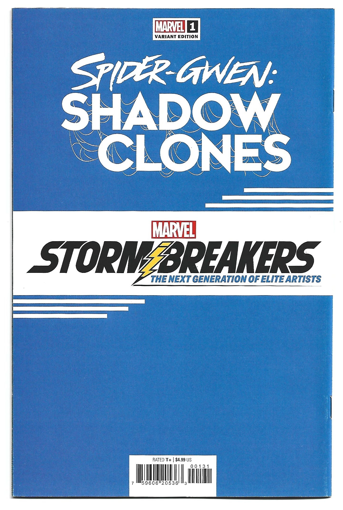 Spider-Gwen: Shadow Clones #1 Stormbreakers variants