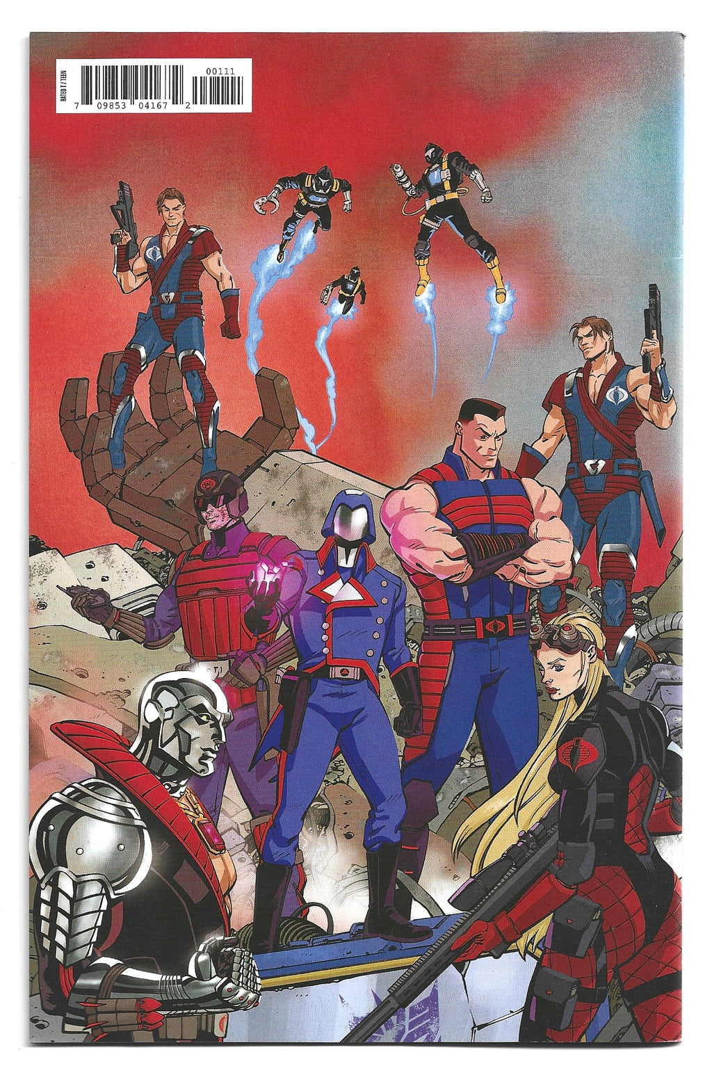 G.I.JOE #1 Wraparound Cover