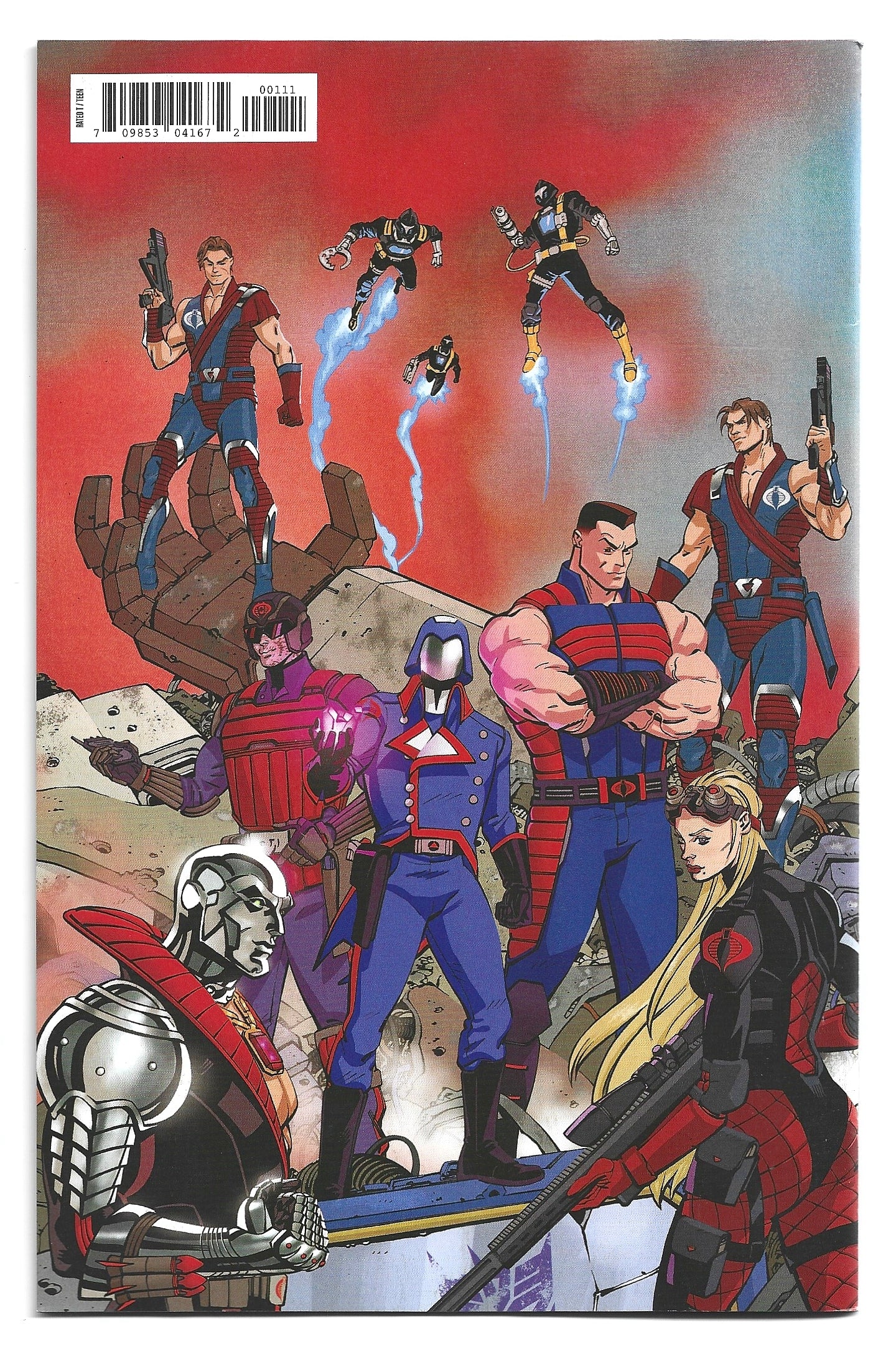 G.I.JOE #1 Wraparound Cover