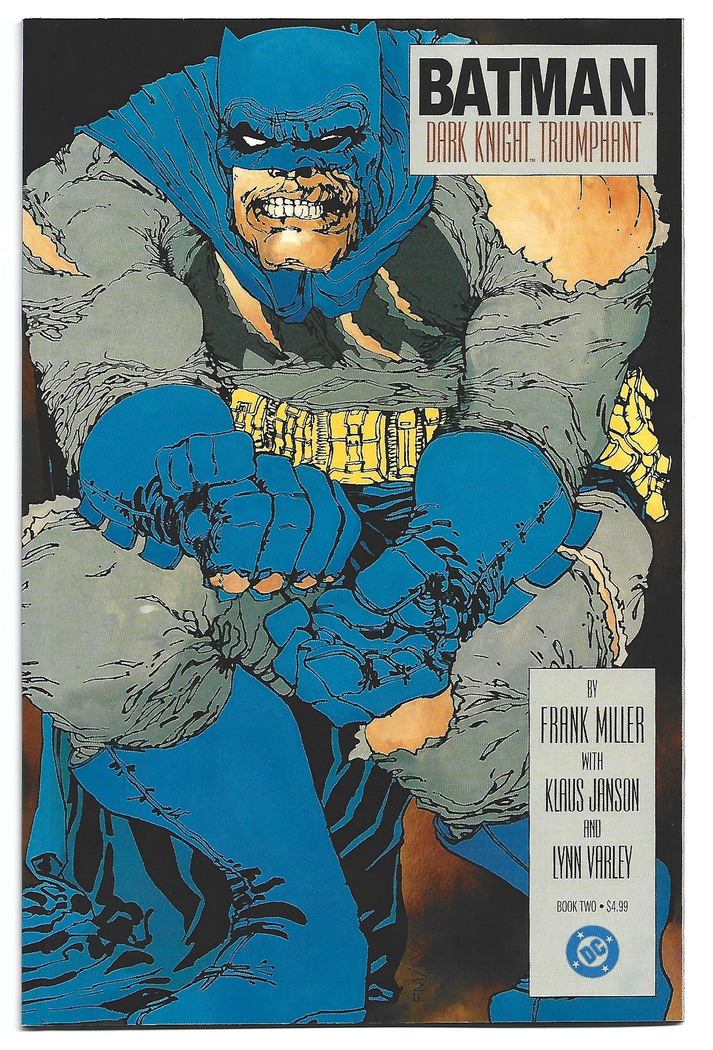 Batman Dark Knight Triumphant book two(2) Frank Miller