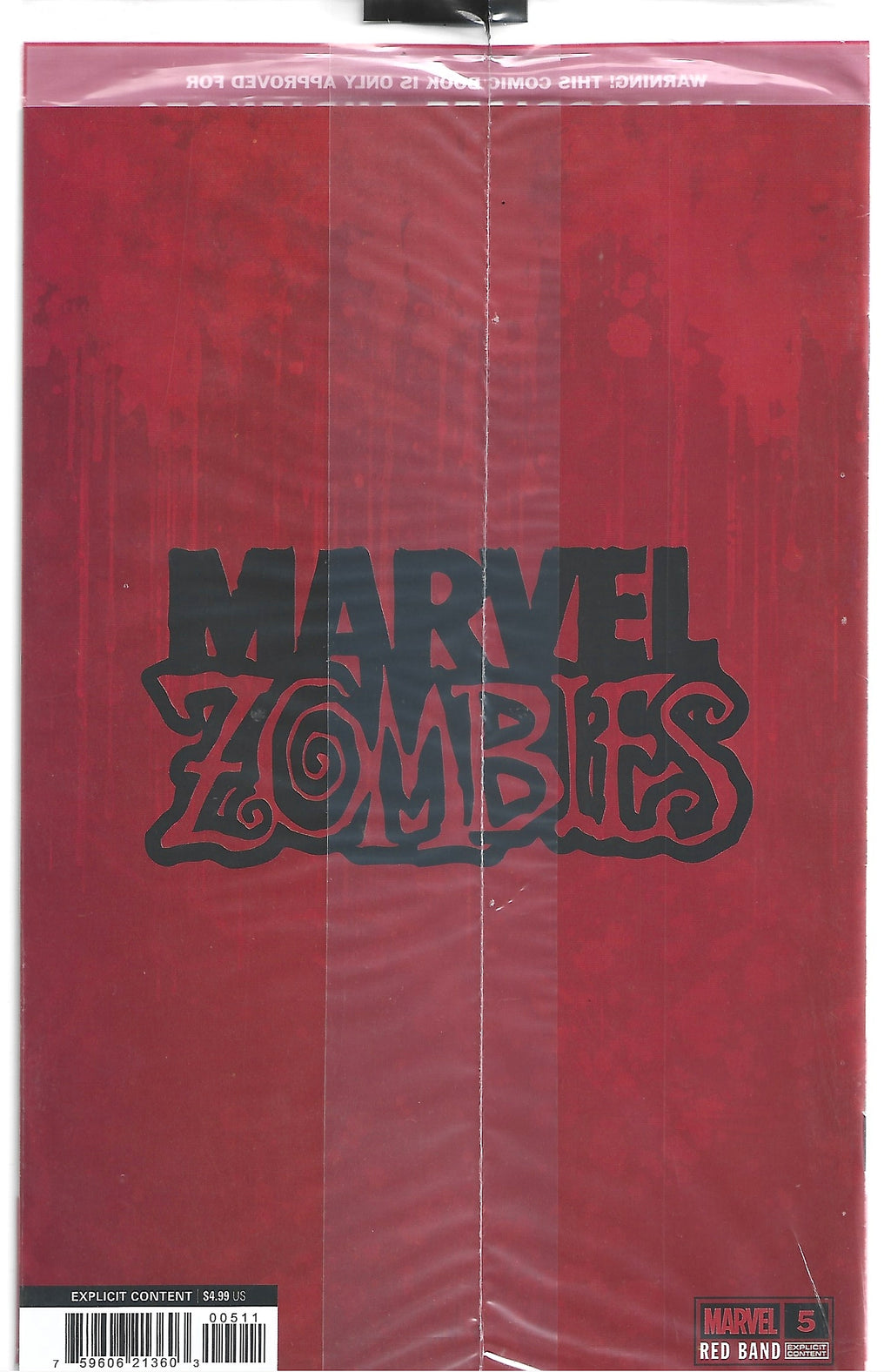 Marvel Zombies #5 Marvel red band edition sealed in polybag