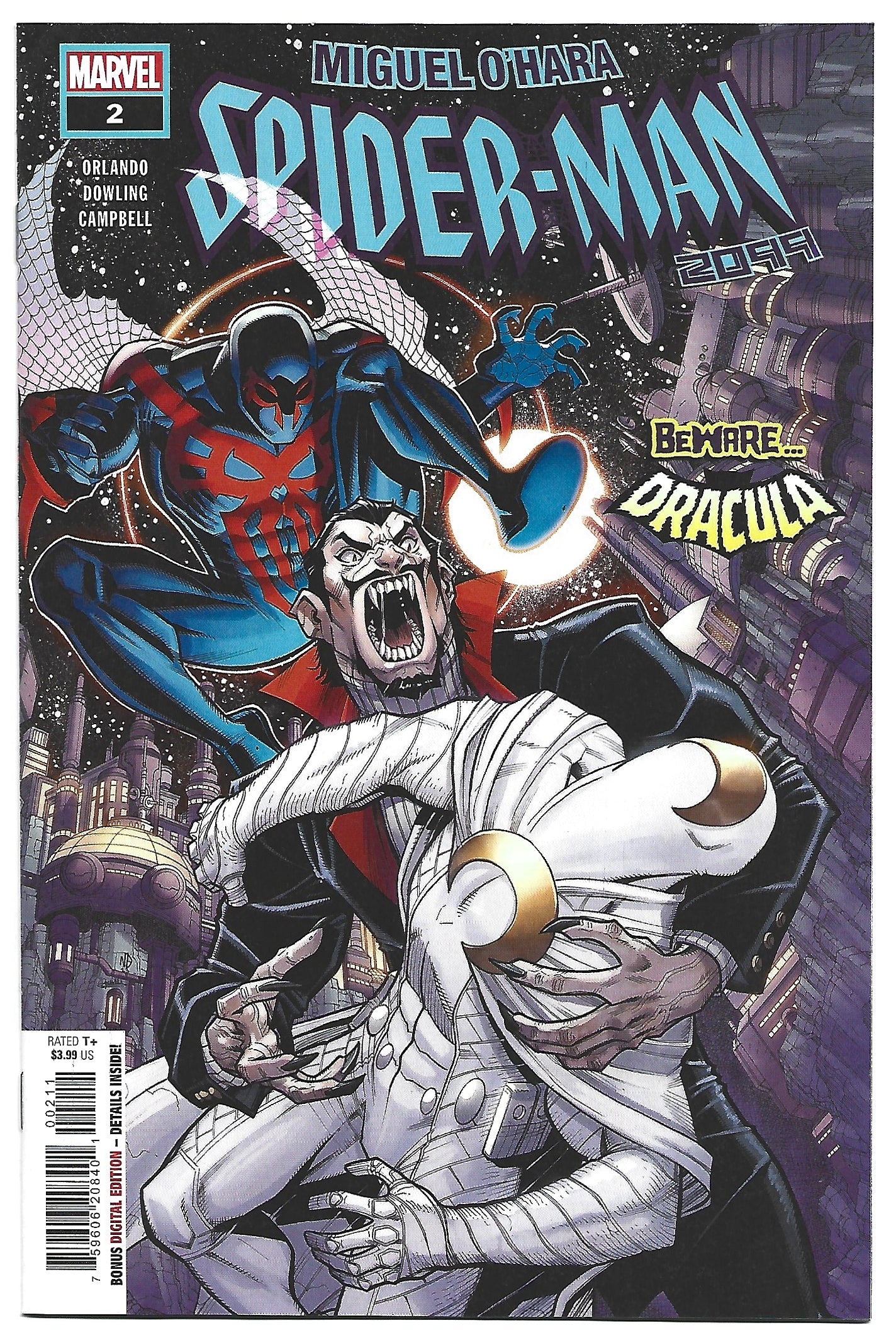 Miguel O'Hara Spider-Man 2099 #2
