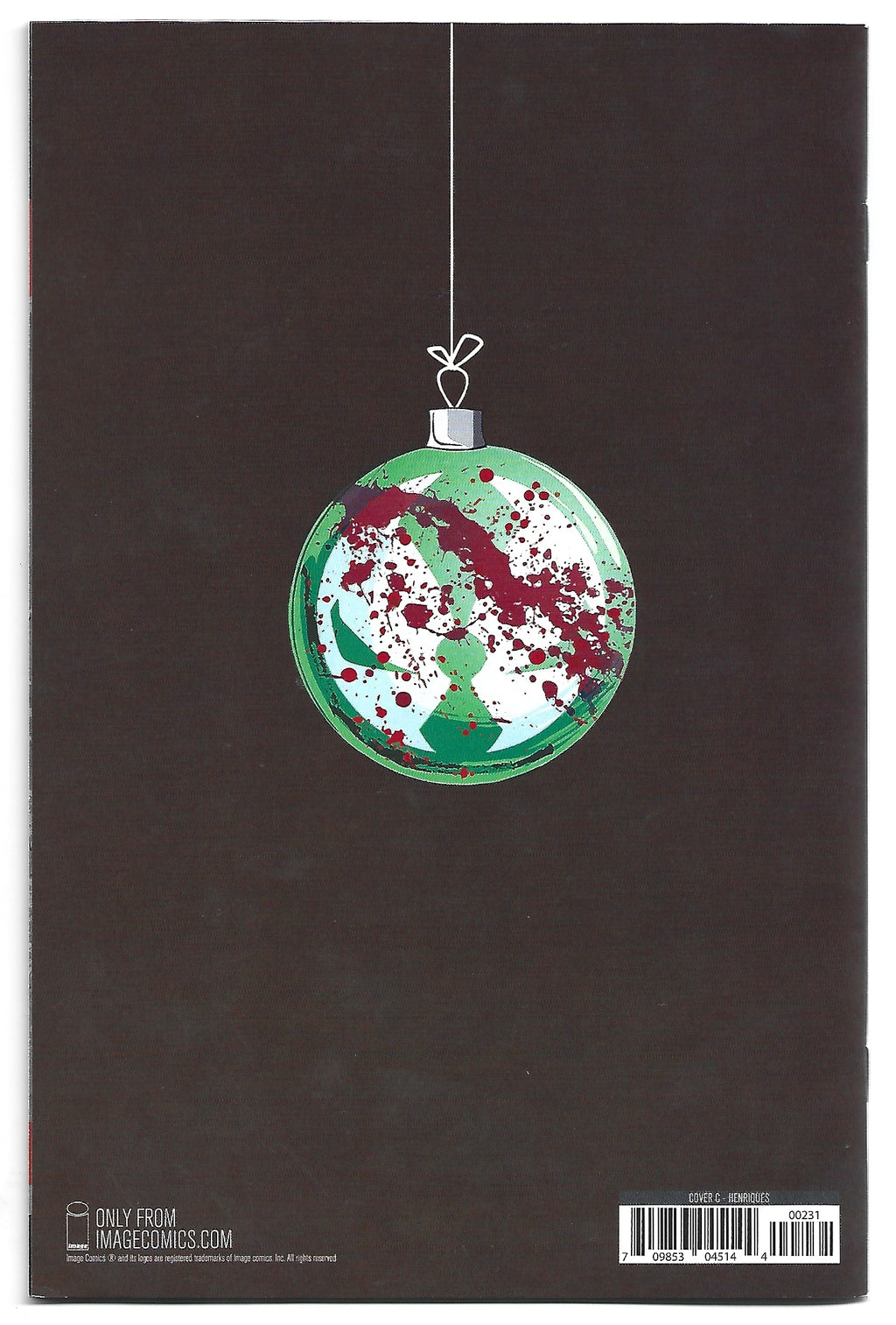 I Saw Santa #2 Cover C Daniel Henriques Variant