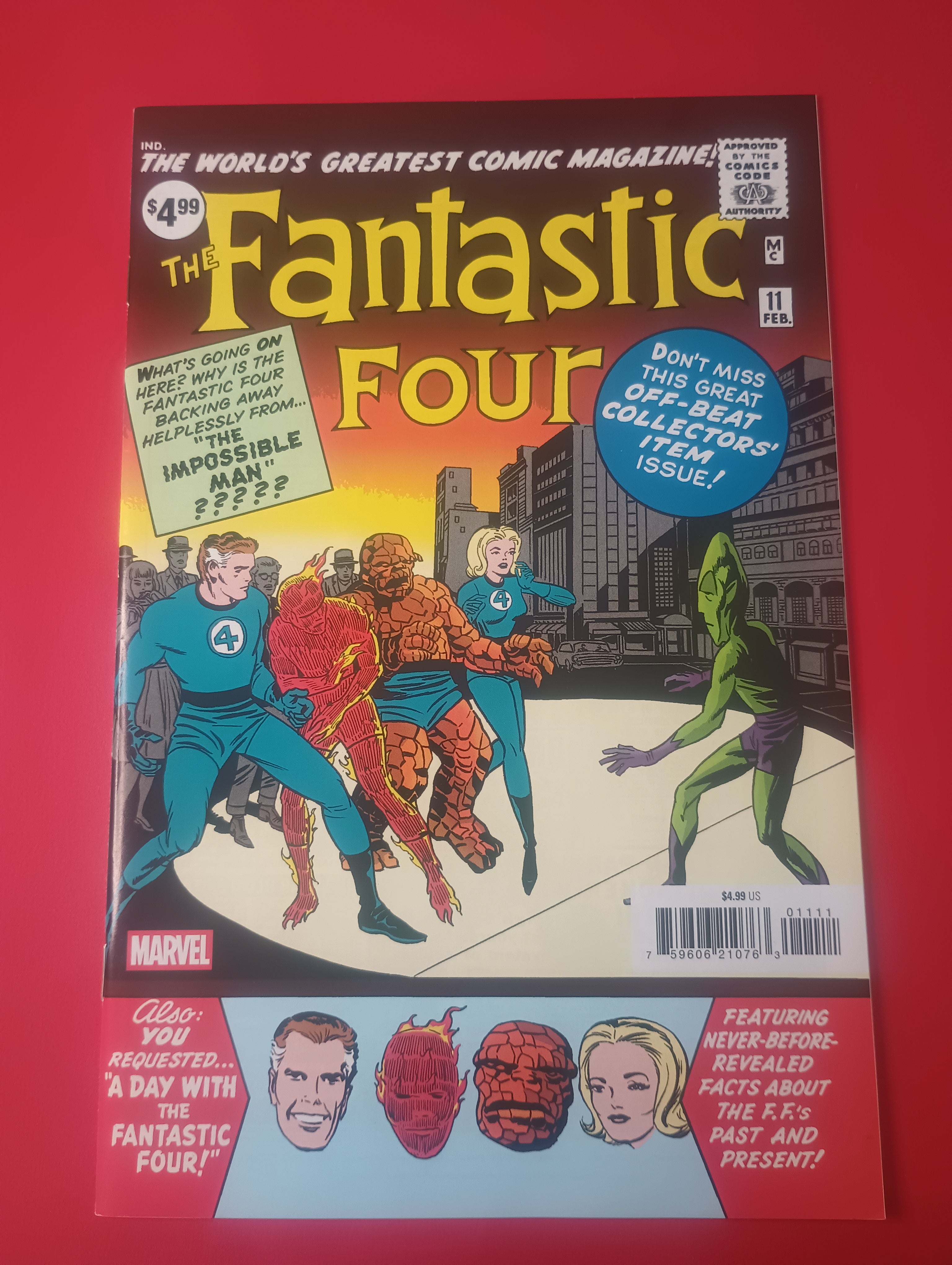 Fantastic Four #136 facsimile edition