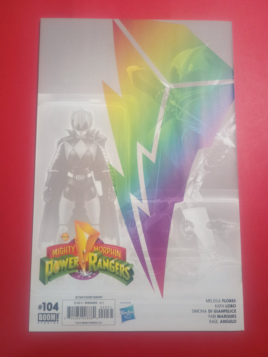 Mighty Morphin Power Rangers #104 action figure variant