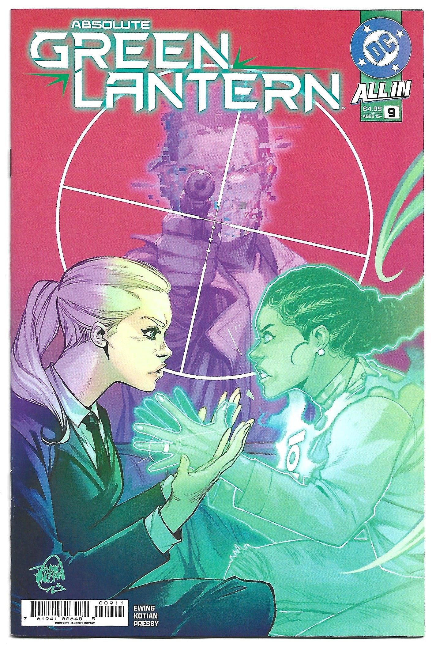 Absolute Green Lantern #9 Jahnoy Lindsey Cover Art