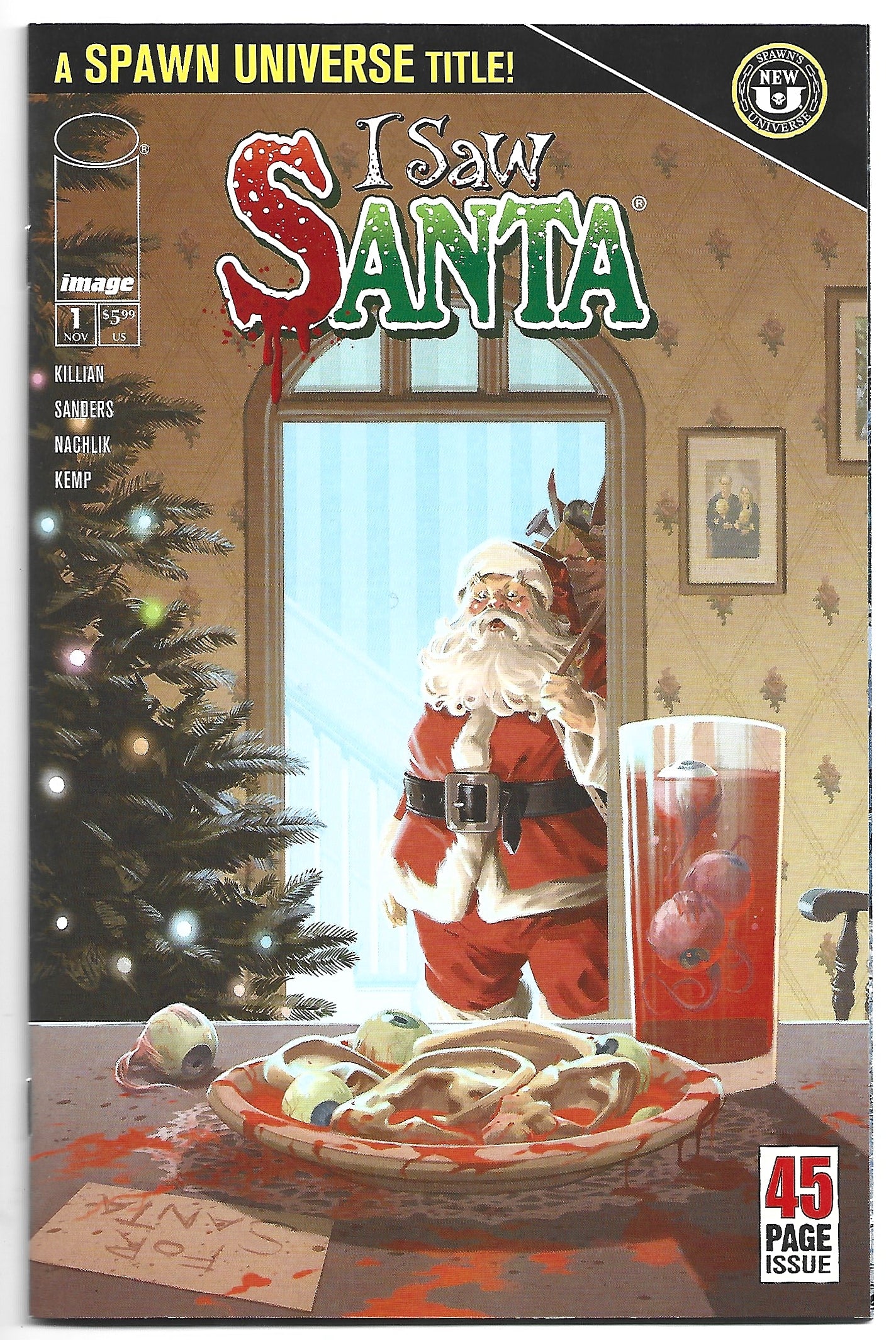 I Saw Santa #1 45 page issue Cover A