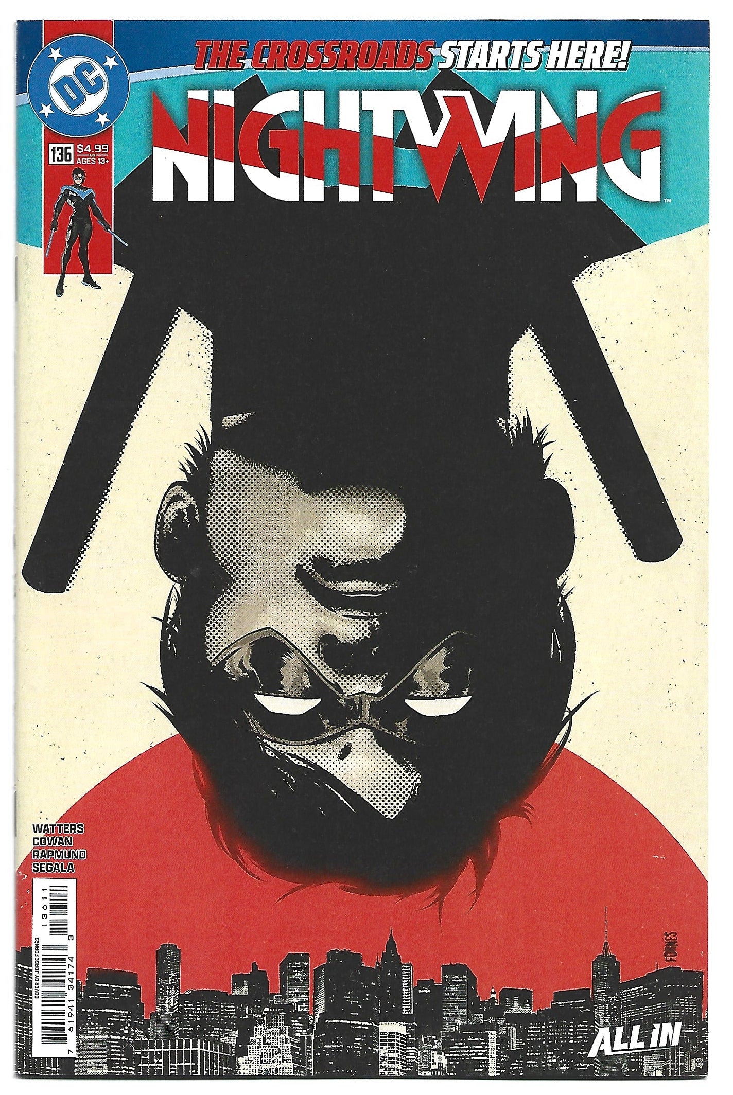 Nightwing #136 Jorge Fornes Cover