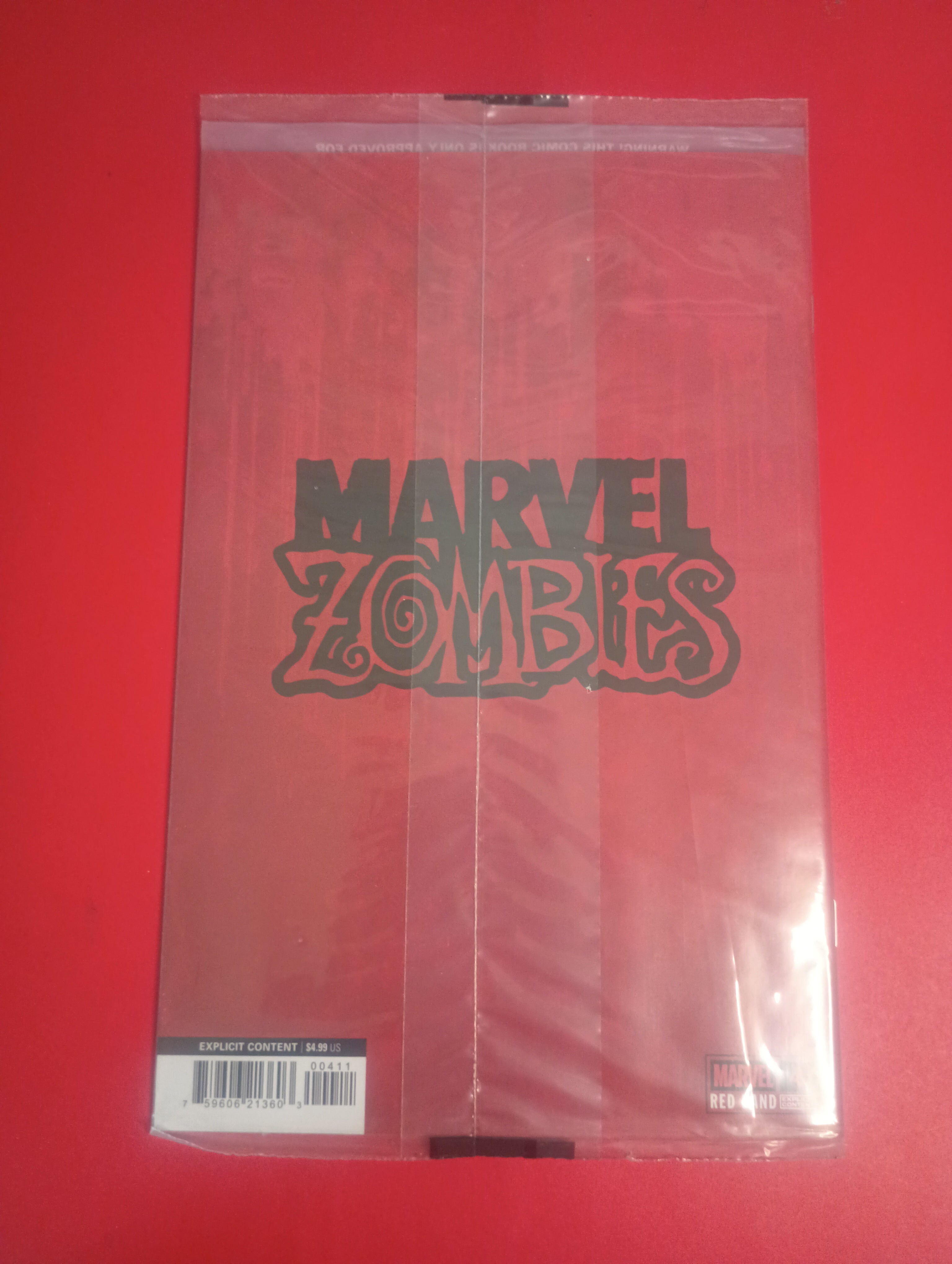 Marvel Zombies #4 Sealed Red Band edition
