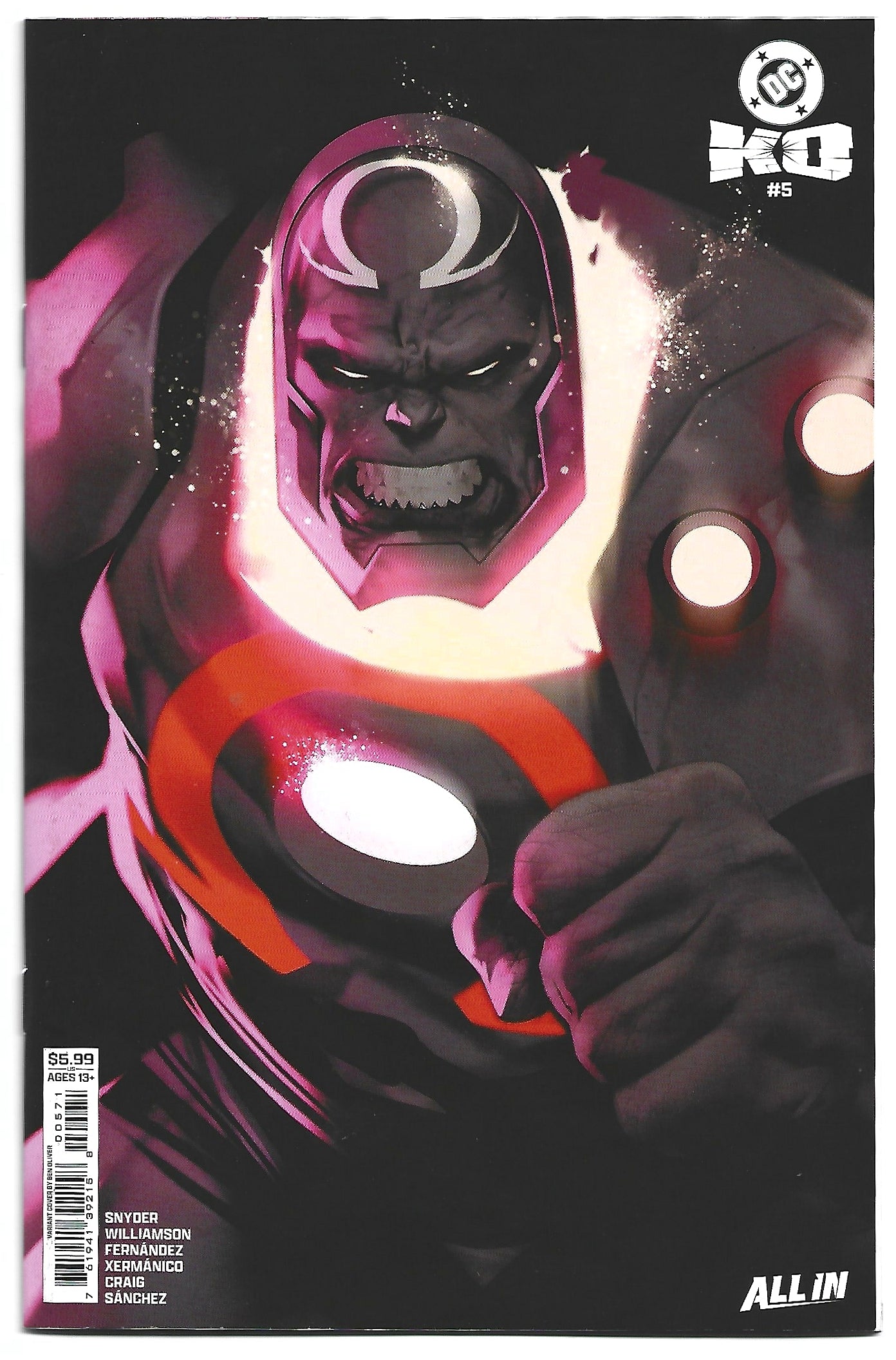 DC KO #5 Ben Oliver Variant