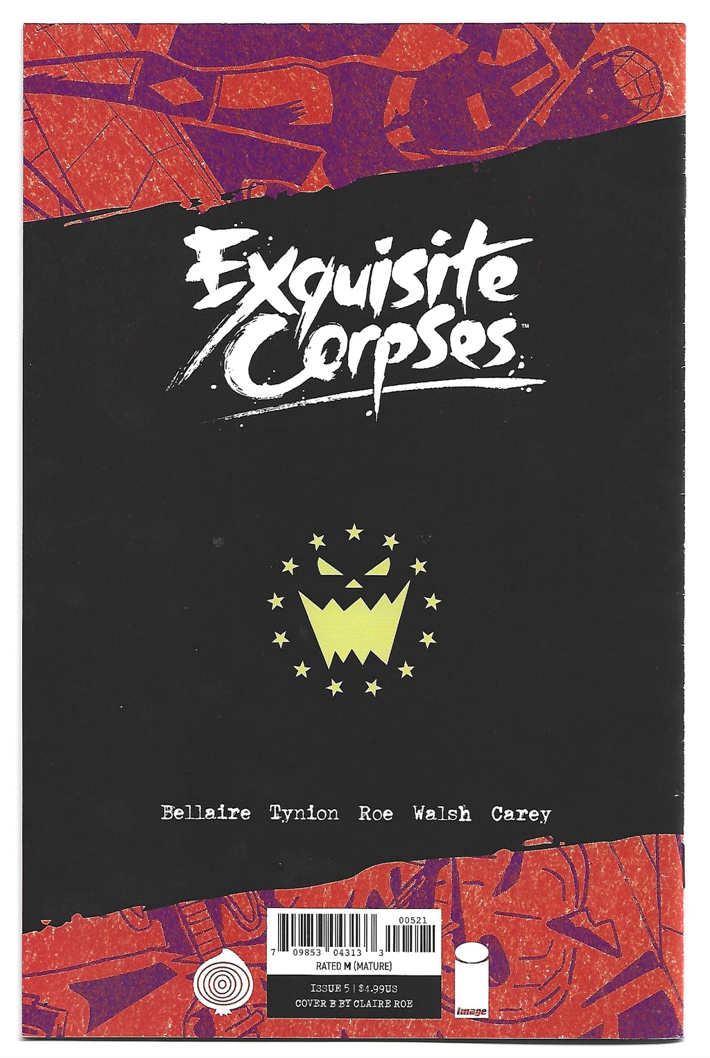Exquisite Corpses #5 Claire Roe Cover
