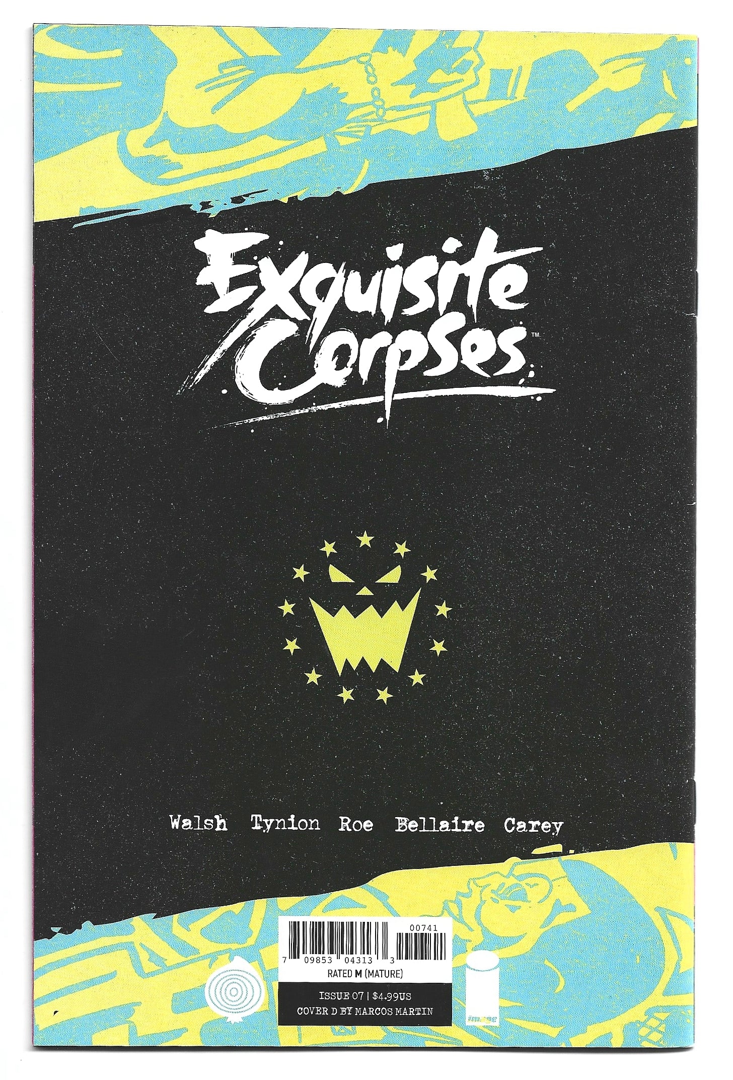 Exquisite Corpses #7 Marcos Martin Virgin Cover