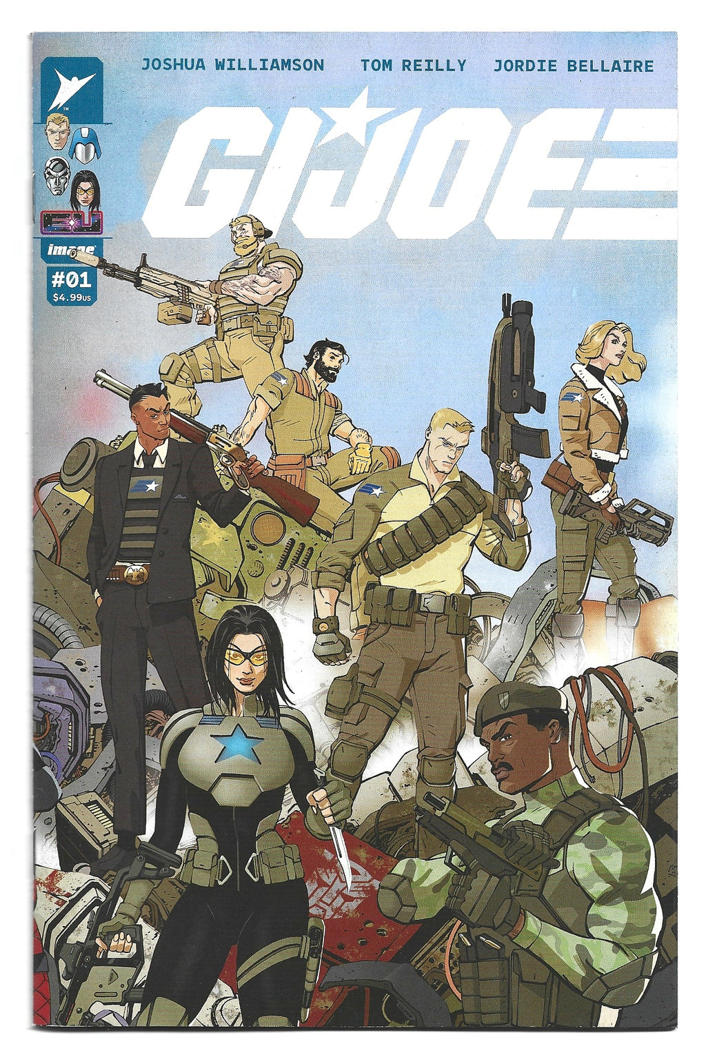 G.I.JOE #1 Wraparound Cover