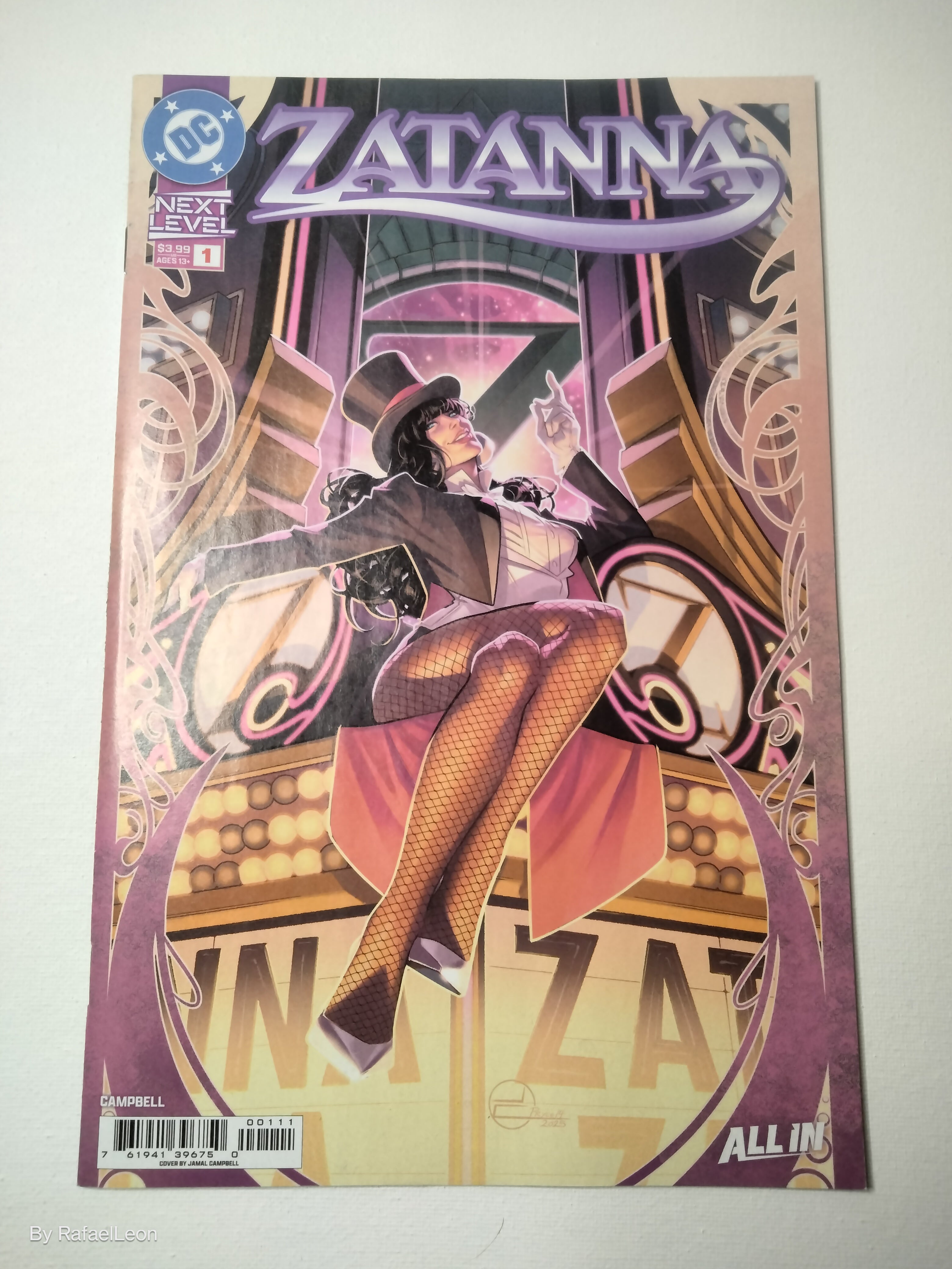 Zatanna #1 Jamal Campbell Cover