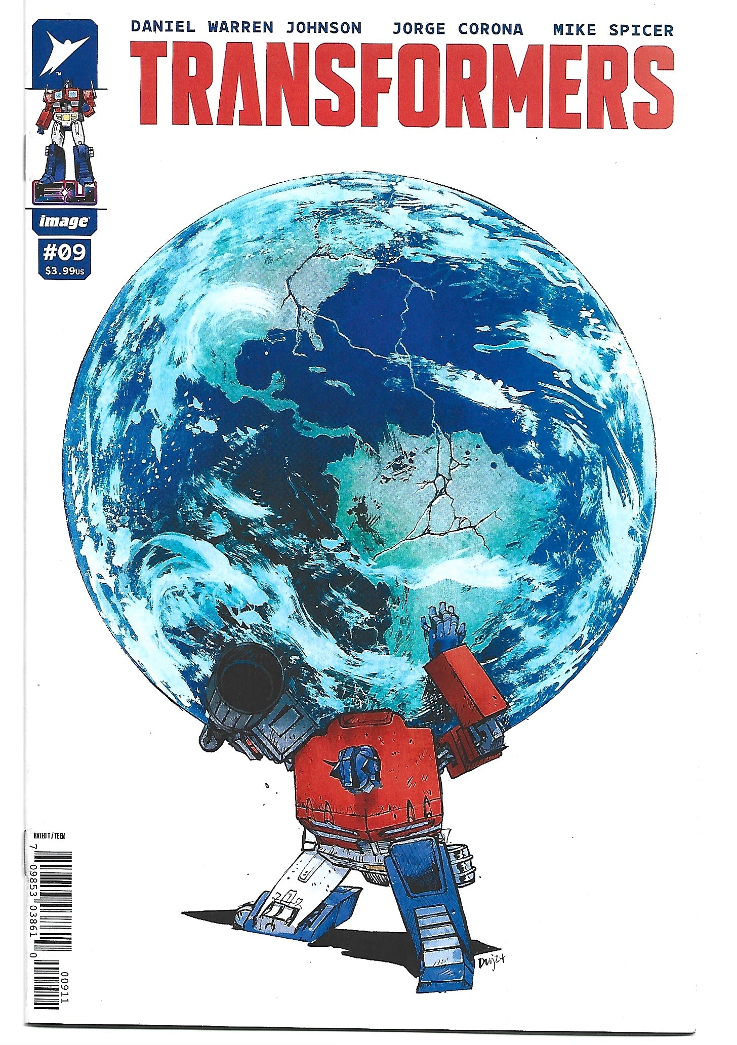 Transformers #9 Daniel Warren Johnson Cover