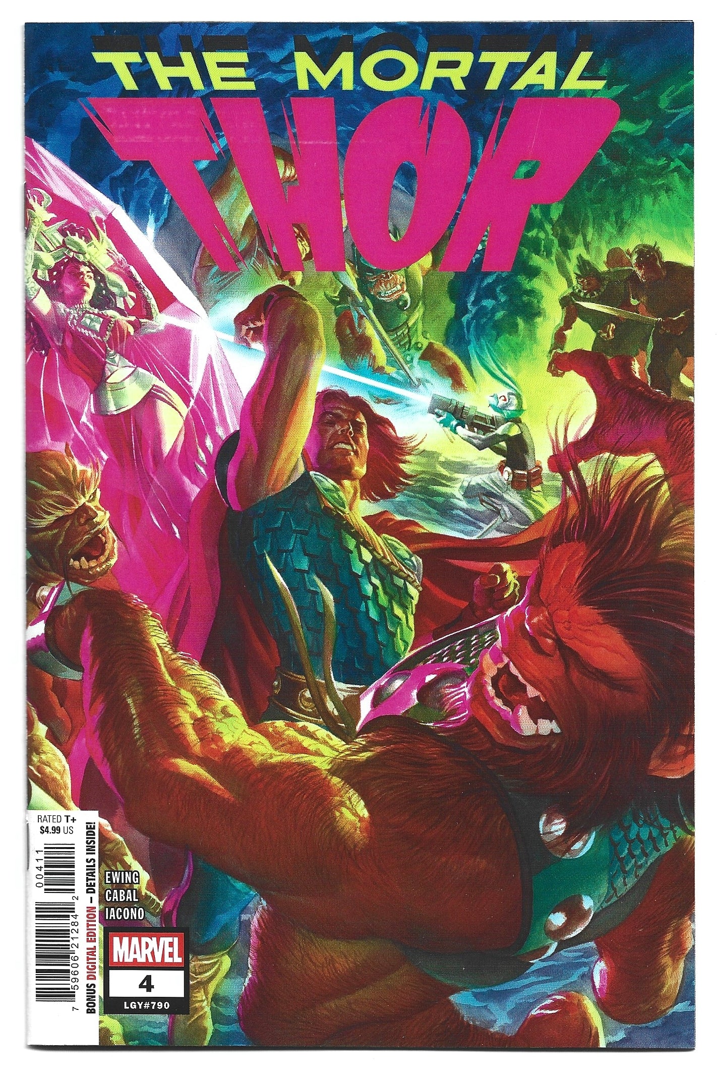 The Mortal Thor #4 Alex Ross Variant