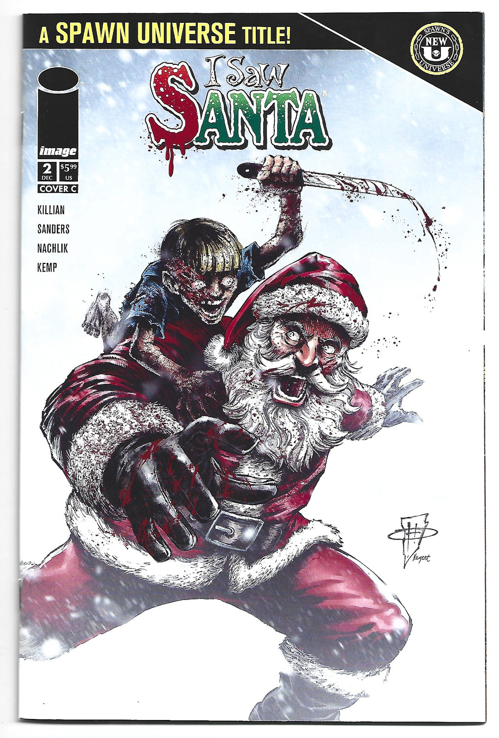 I Saw Santa #2 Cover C Daniel Henriques Variant