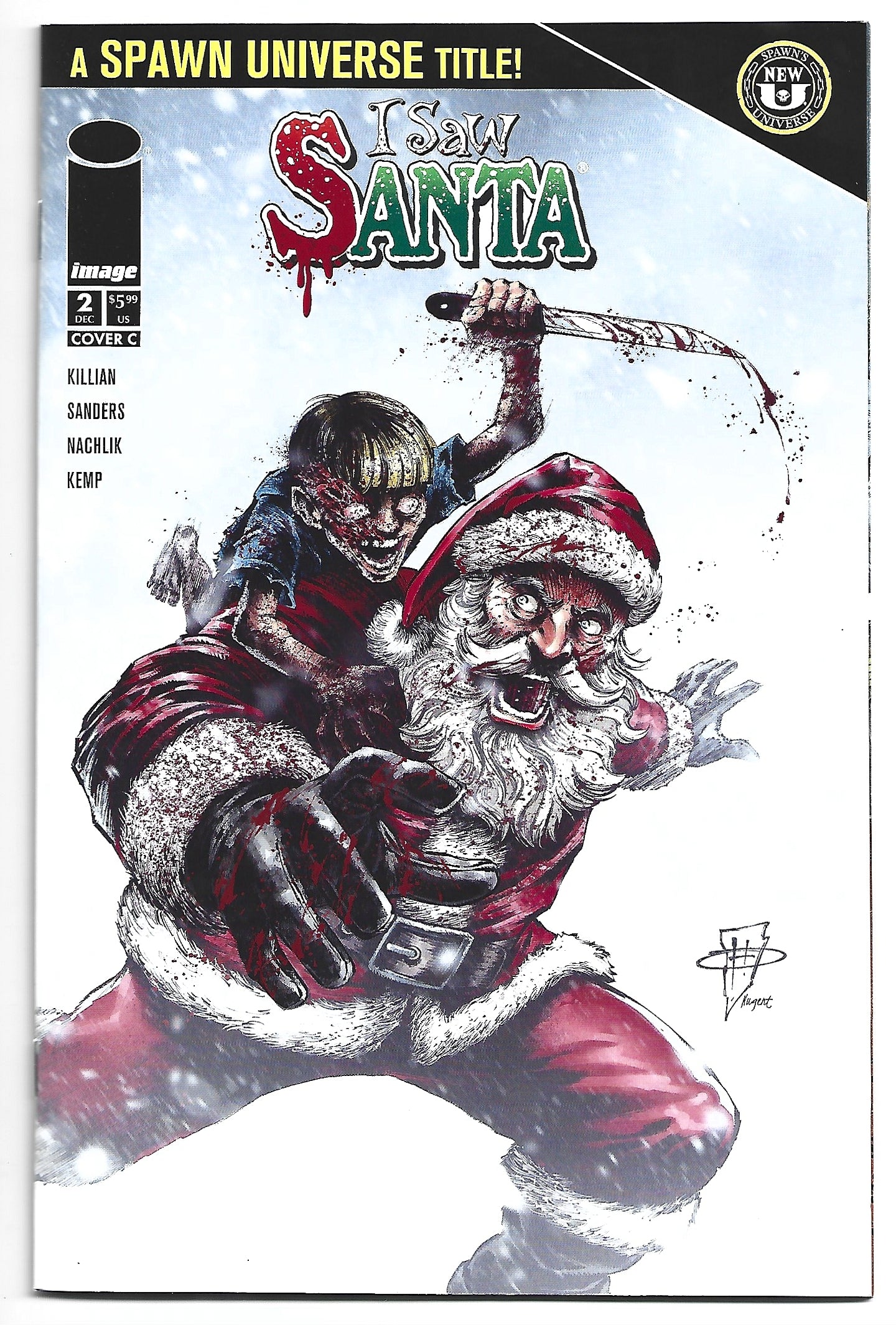 I Saw Santa #2 Cover C Daniel Henriques Variant