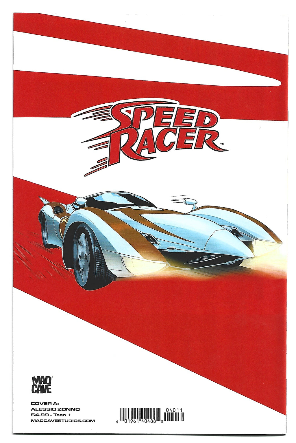 Speed Racer #4 Alessio Zonno Cover