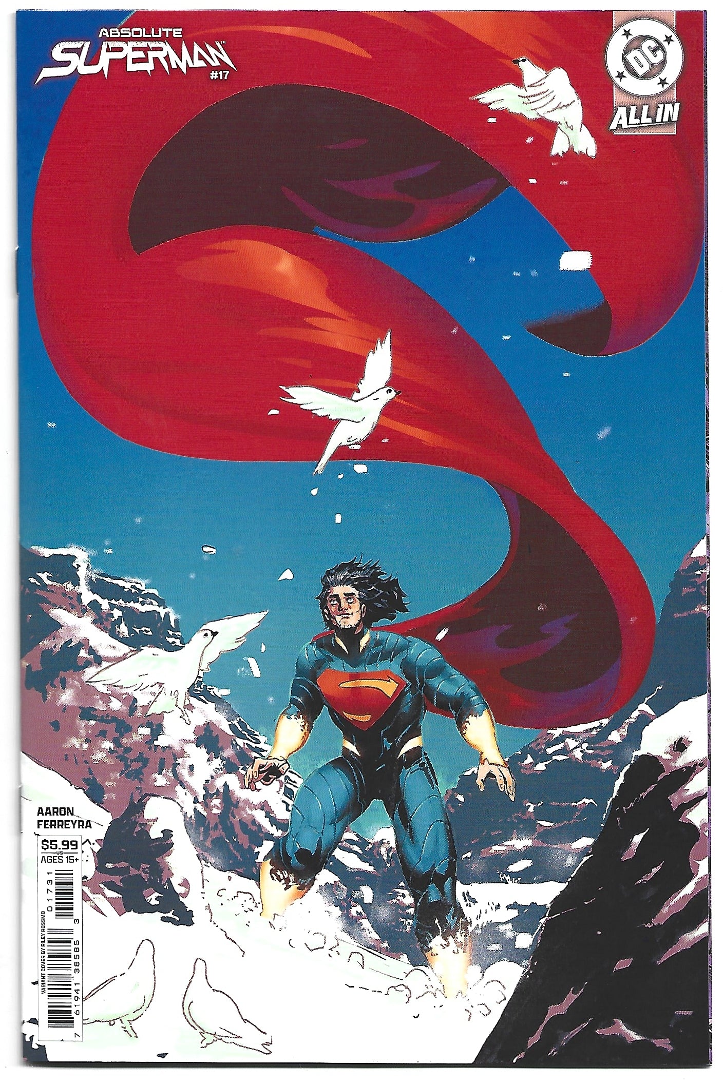 Absolute Superman #17 Riley Rossmo Variant